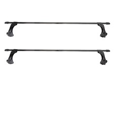 Dachgepäckträger auf Regenrinnen, 2 Querstreben für Lada Niva 2121, 21213, 21214