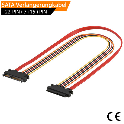 Sata stromkabel pin - sata, 7+15