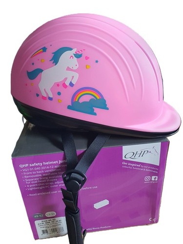 Qhp kinder reithelm einhorn - kinder,