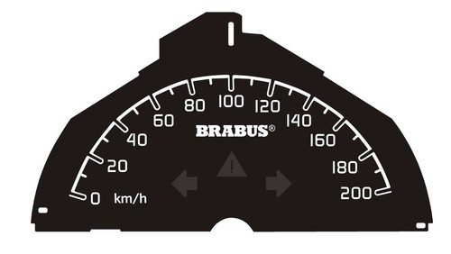 Speedometer dial smart fortwo - dial,