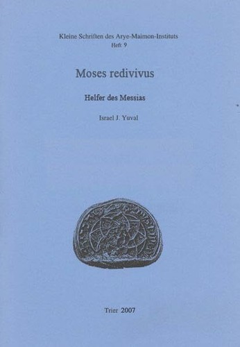 Moses redivivus maimonides - moses,
