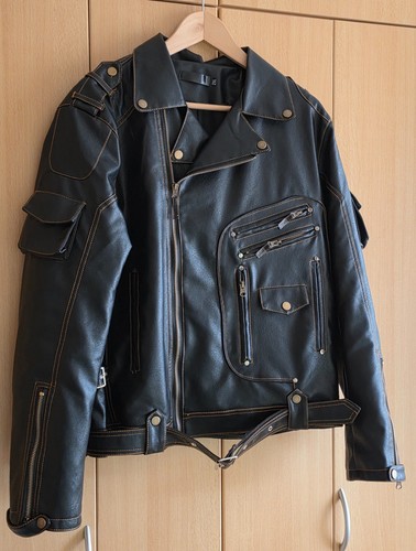 Kunstlederjacke herren - kunstlederjacke,,