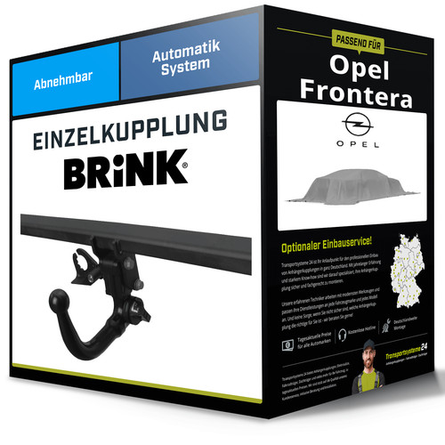 Abnehmbare anhängerkupplung - abnehmbare,