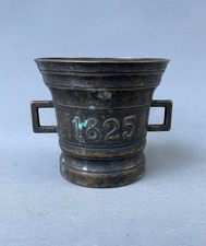 Bronzemörser datiert 1825