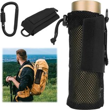 Dozylive Flaschenhalter Tasche, Molle Flaschenhalter mit Faltbar Netz