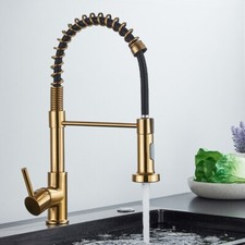 Edelstahl Gold Küchenarmatur