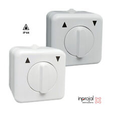 Markisenschalter Rolladenschalter Jalousieschalter Rolloschalter IP44 Aufputz AP