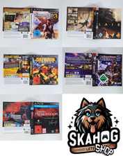 PS3 Cover Einlagen Auswahl