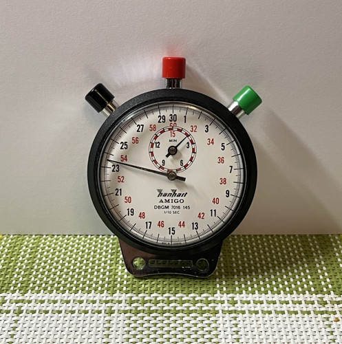 Stoppuhr hanhart amigo 10 - stoppuhr,