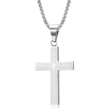 Kreuz Halskette Herren
