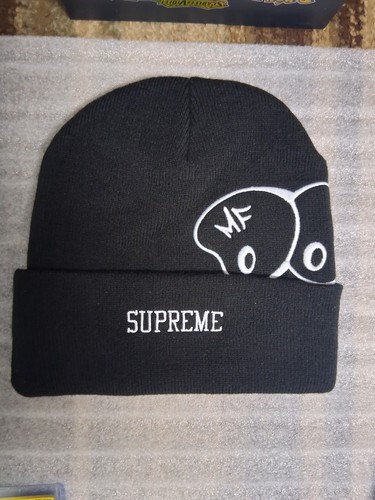 Supreme doom beanie black - supreme, mf