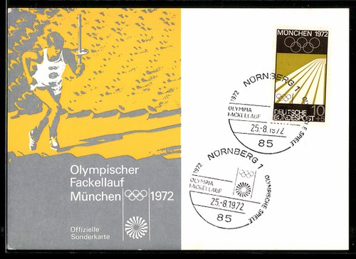 Ansichtskarte olympischer - ansichtskarte,