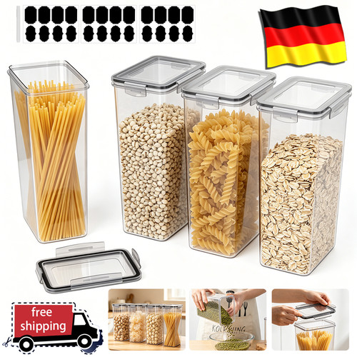 4er vorratsdosen set - vorratsdosen,
