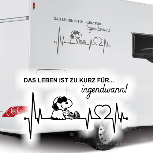 Herzschlag snoopy 90cm - herzschlag, leben