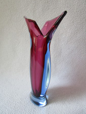 Murano Glas Vase flache
