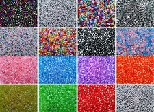  3 FÜR 2  100 Alphabet gemischter Buchstabe oder Zahlenwürfel Pony Perlen 6 mm 