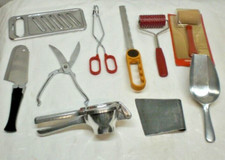 Küchenutensilien hochwertig KONVOLUT Silit Solingen Saftpresse Beil Schere Meßer