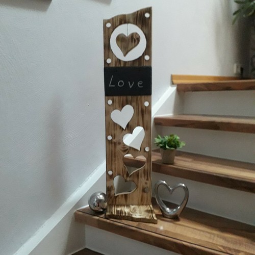 Holz deko schild - holz,