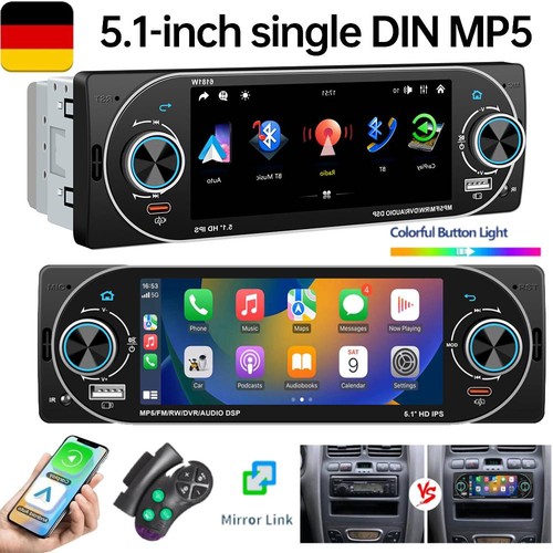 Autoradio 1din mit zoll - mit, 5