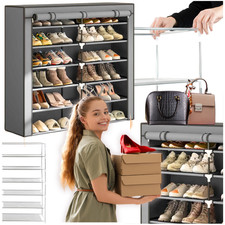 Textil schuhschrank ebenen - 6,