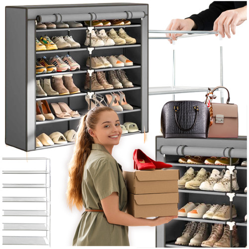 Textil schuhschrank ebenen - textil-schuhschrank,, 6