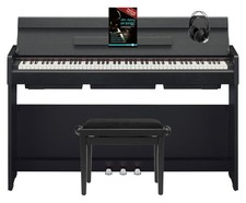 Yamaha Arius YDP-S35 B E-Piano 88 Tasten Set Digitalpiano Bank Kopfhörer Schwarz