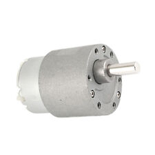 DC 12V 10rpm 0.4A 37mm Dia Gleichstrommotor Motor Getriebemotor Generator