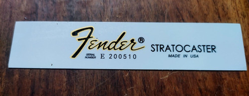 Fender stratocaster usa - stratocaster,