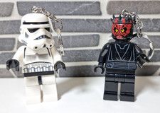 Lego Star Wars Schlüsselanhänger TaschenLampe Led Key Light Darth Maul Sturmtrup