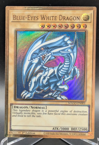 Blue eyes white dragon - blue-eyes,