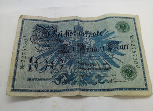 Reichsbanknote 100 mark - reichsbanknote,