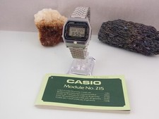 Casio TS-2000 Thermometer Herrenuhr Ø 35 mm Day Date Kalender Digital Vintage