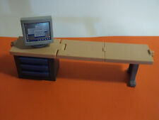Playmobil 3165 Tisch Möbel Schreibtisch Theke Monitor Ersatzteil 3988 5607