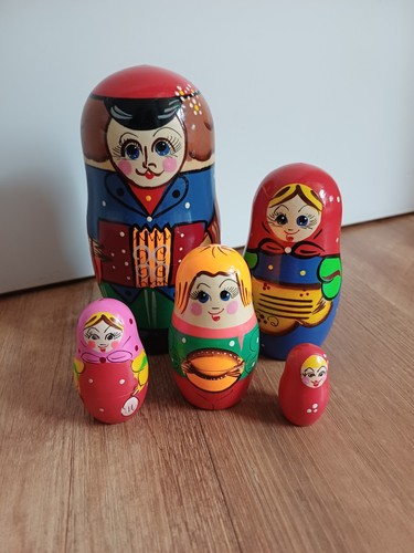 Neu handbemalte matrjoschka - handbemalte,