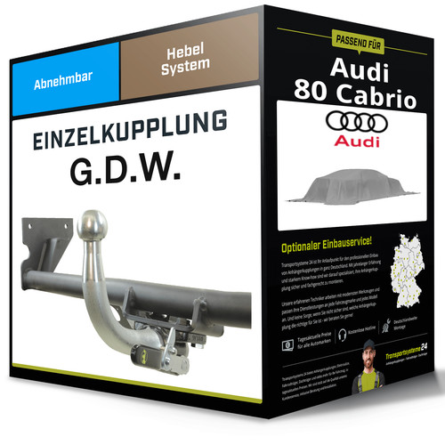 Abnehmbare anhängerkupplung - abnehmbare,