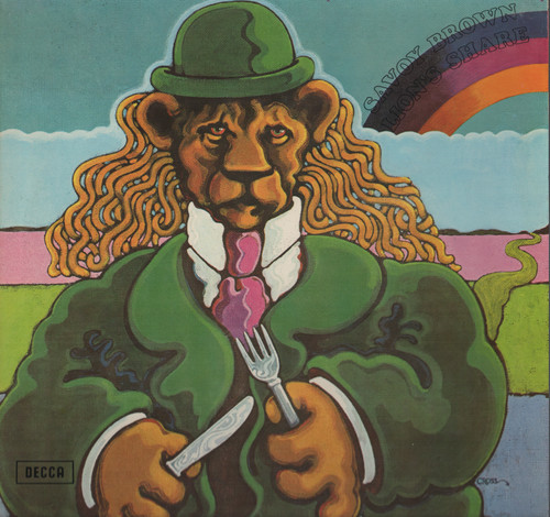 Savoy brown lion - brown, /