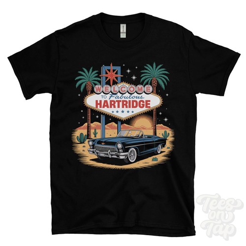 Lustiges shirt hartridge las - t-shirt,