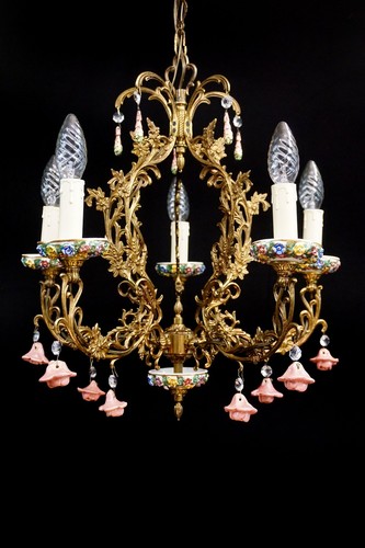 Spanischer rosen kronleuchter - spanischer,