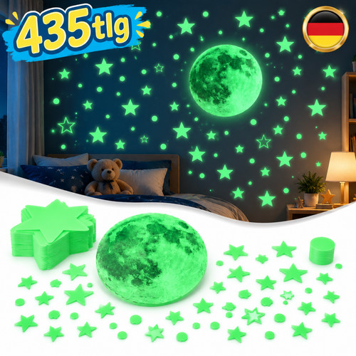 435 stück leuchtsterne - 435,