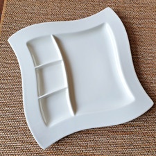 V&B NEW WAVE   Grilltteller, Fondueteller  sehr gut   VILLEROY&BOCH