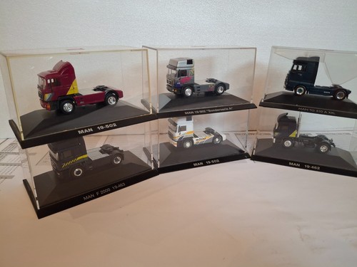 Herpa lkw 6mal man - herpa,