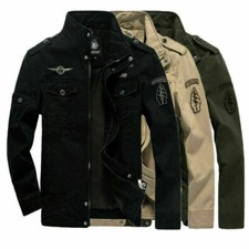 Herren Übergangsjacke Vintage SommerJacke Blouson Frühjahr Outdoor Herrenjacke