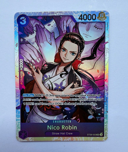 One piece tcg nico robin - one,