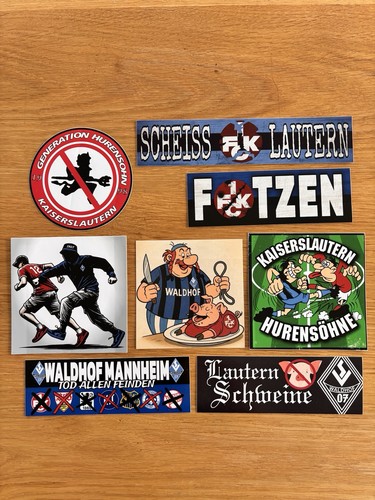 Aufkleber mix ultras sv - aufkleber,