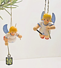 Schwebeengel, Baumschmuck, Drechselarbeit, Volkskunst aus dem Erzgebirge