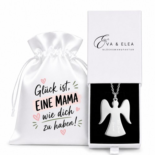 Kette mit gravur mama - mit,