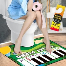 Toiletten klaviermatte - toiletten,