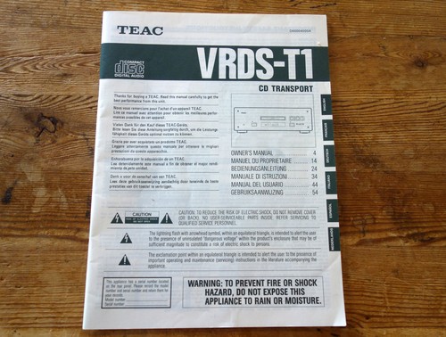 Teac vrds original - vrds-t1,