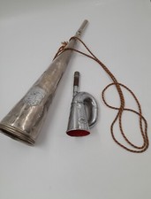 Signal Hupen Ballupe Häckel Fußball Fan Kurve Vintage Tröte Metall 