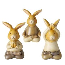 ANGEBOT 12 x Hase Charmy Kunstharz braun Höhe 10 cm UVP je 9,99€ BOLTZE